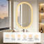 Wall LED Bathroom Mirror Dimmable 3 color temperature Anti-fog -1204735832