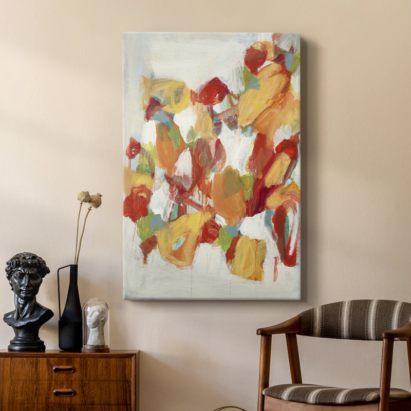 -Galerie de fleurs douces, reproduction encadrée - galerie Cavas sur mesure, H 18 po x l 12 po