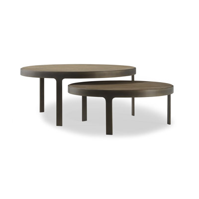 Laguna Solid Wood Tray Top Nesting Tables