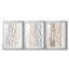 Jagged Flow I - Impression personnalisée de qualité supérieure avec cadre mat - 3 pièces-1000864177-1000864142