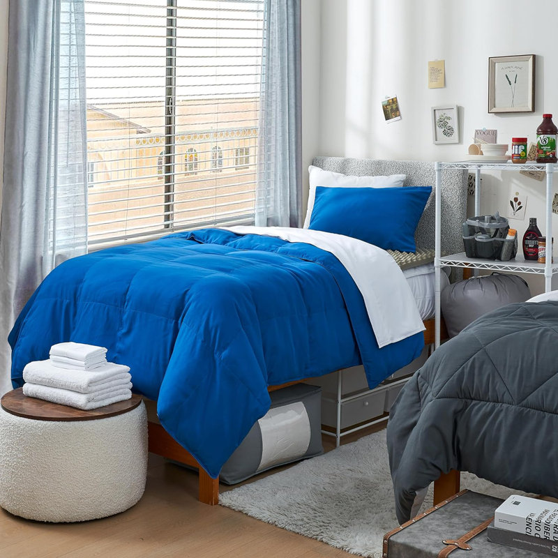 DormCo emballe l'ensemble de literie de luxe pour dortoir de 19 pièces