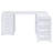 Tona White Driftwood 3-Drawer L-Shape Computer Desk-1246095512