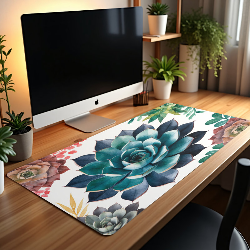 Polyester Desk Pad, 23.6x13.8