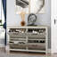 Limestone 24 Pair 4 Door Flip Down Shoe Storage-93266829