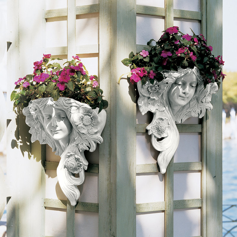 Ensemble de pots à fleurs muraux 2 pièces French Greenmen