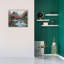 Winston Porter, «A visit to the waterwheel» par John Zaccheo, art mural sur toile-220533051