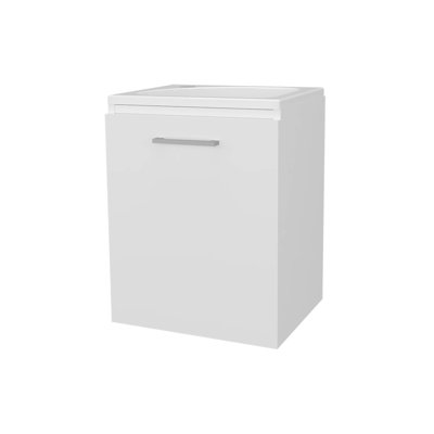 Meuble-lavabo avec lavabo et robinet intégrés