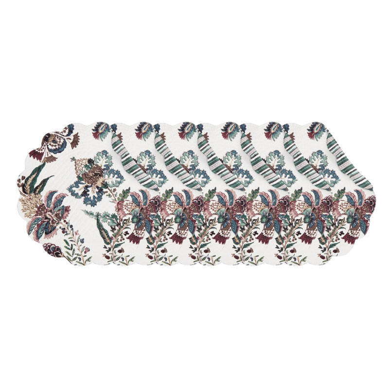 Ensemble de 6 napperons réversibles Braelyn