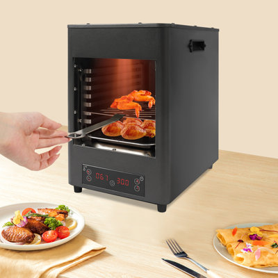 Electric Steak Broiler For Indoor Use,Kitchen Counter Steak Oven  10.04In(D)*12.99In(W)*15.94 In(H)