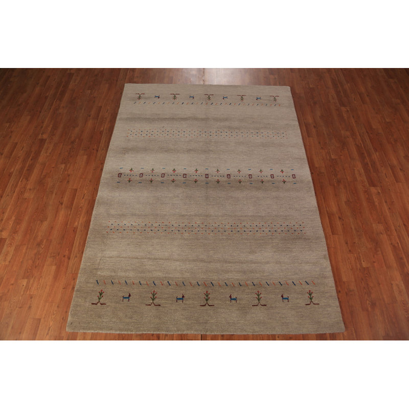 Tapis oriental brun Gabbeh 8