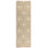 Reign Geometric Area Rug in Brown