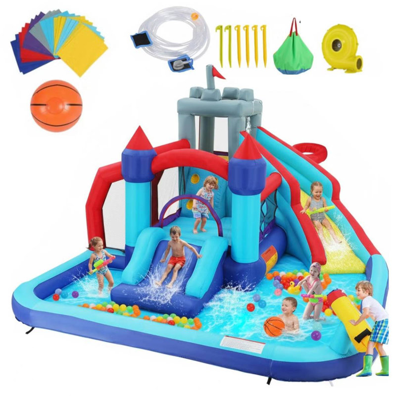 Large Inflatable Water Slide Bounce House