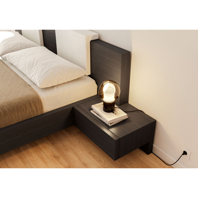 Monroe Bed, King, Wenge Black