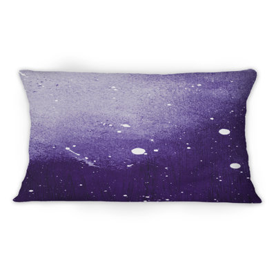 Coussin 1 - Ultra Violet and Blue Marble Universe I