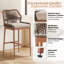 Ensemble de 2 tabourets de bar Boho-6953136