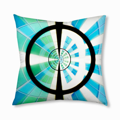 Abstract Reversible Throw Pillow