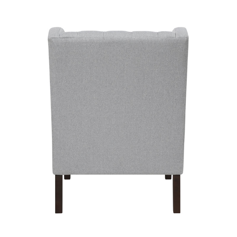 1pc Accent chair, Gray