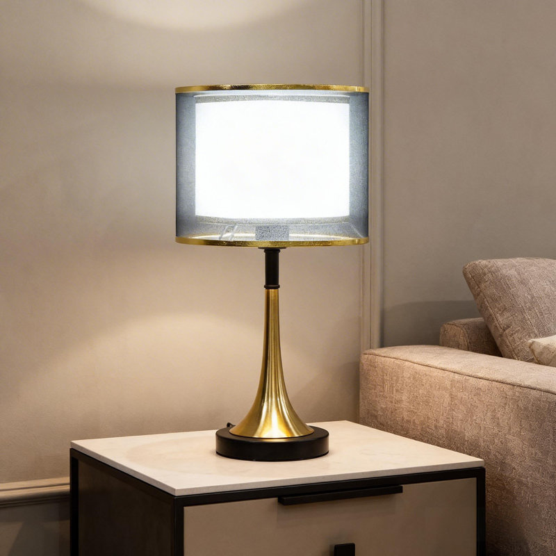 Lampe de table de chevet Mid-Century