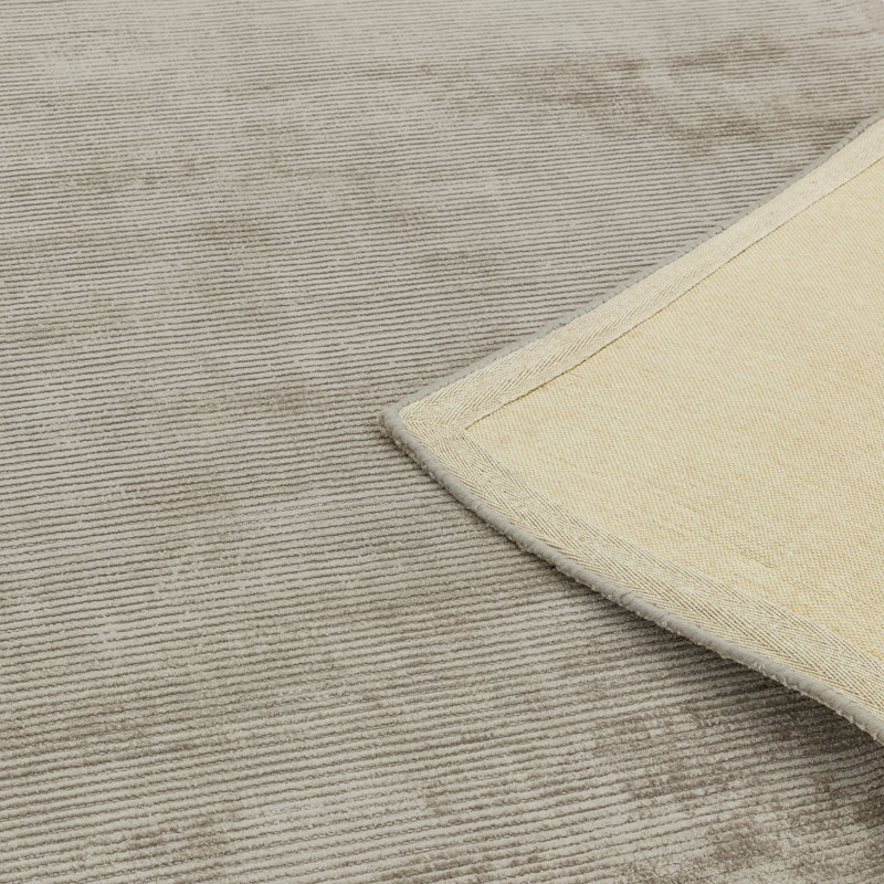 Devaney Solid Colour Hand Woven Area Rug, Rectangle 100 x 150cm