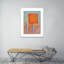 Figures in a Souk B Framed Print-48617656-48617657