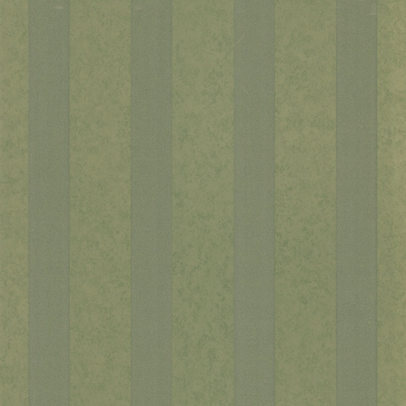 Papier peint embossé à rayures 33 'x 20,5 ", Vert