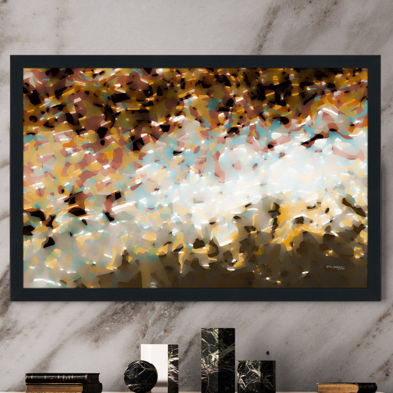 «Unifier Hope», reproduction d'art, H 33,5 po x l 49,5 po x P 1 po, Cadre espresso