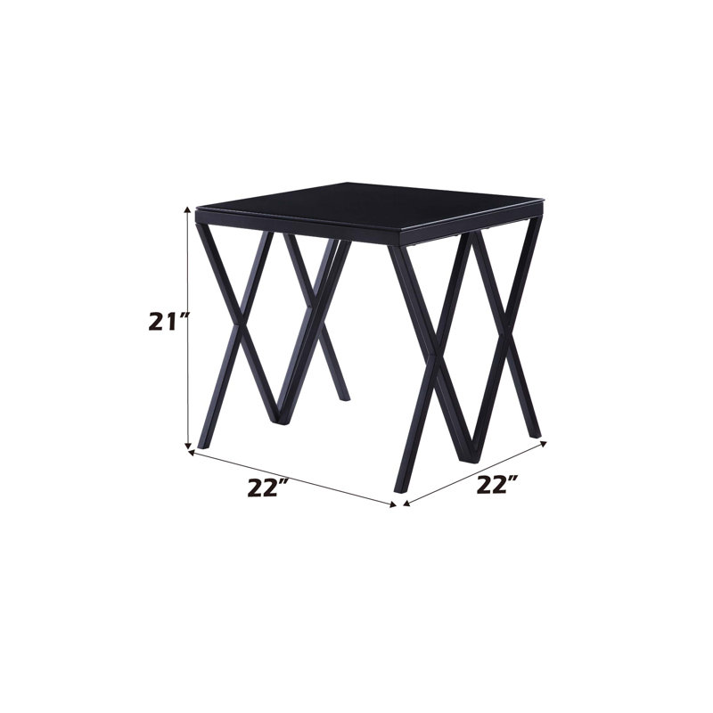 Table de bout de style Art déco, design unique, rehausse le sens artistique de la maison