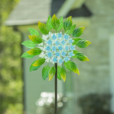 Rouleau d'hortensia en métal, 74 po