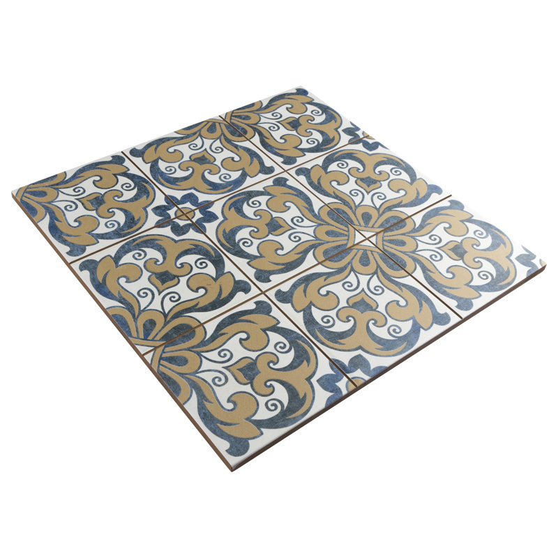 Carreau de céramique pour mur et plancher 13 po x 13 po Harmonia