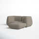 Douglass 3 - Piece Modular Upholstered Reversible L-Sectional
