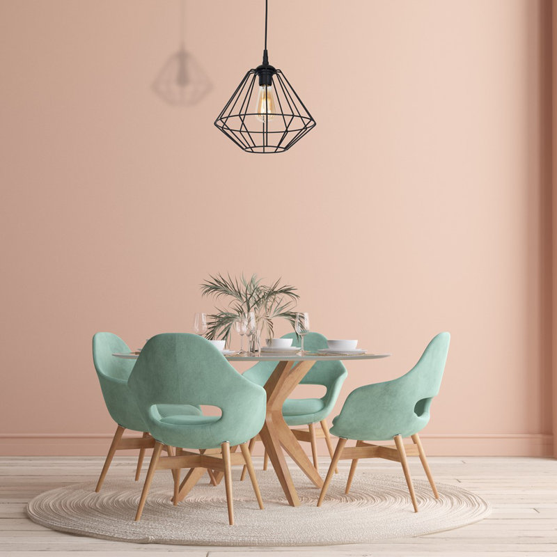 Depauville 1 - Light Black Geometric Pendant