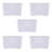 Wham Crystal 60L Plastic Storage Box Pack of 10 Clear