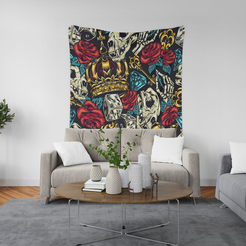 Tapisserie murale, H 88 po x l 104 po