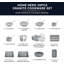 Ensemble de casseroles et de poêles antiadhésives - Batterie de cuisine compatible avec induction + ensembles de cuisson - antiadhésif, sans PFOA, ensemble de casseroles et de poêles allant au four (20 pièces)-113951968