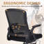 Fauteuil de bureau rembourré Izaiha