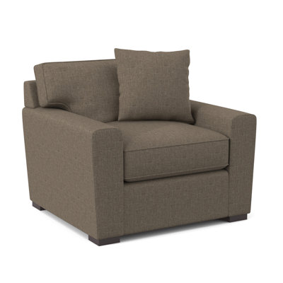 Fauteuil en polyester l 42 po Zinah