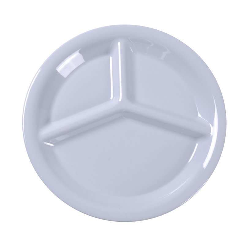Plat de service en mélamine Milestone, Blanc
