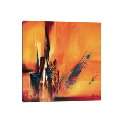 Abstract Impressions L by Nelly Geurts - Wrapped Canvas Gallery-Wrapped Canvas Giclée