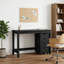 Solid Wood Writing Desk-2133321828
