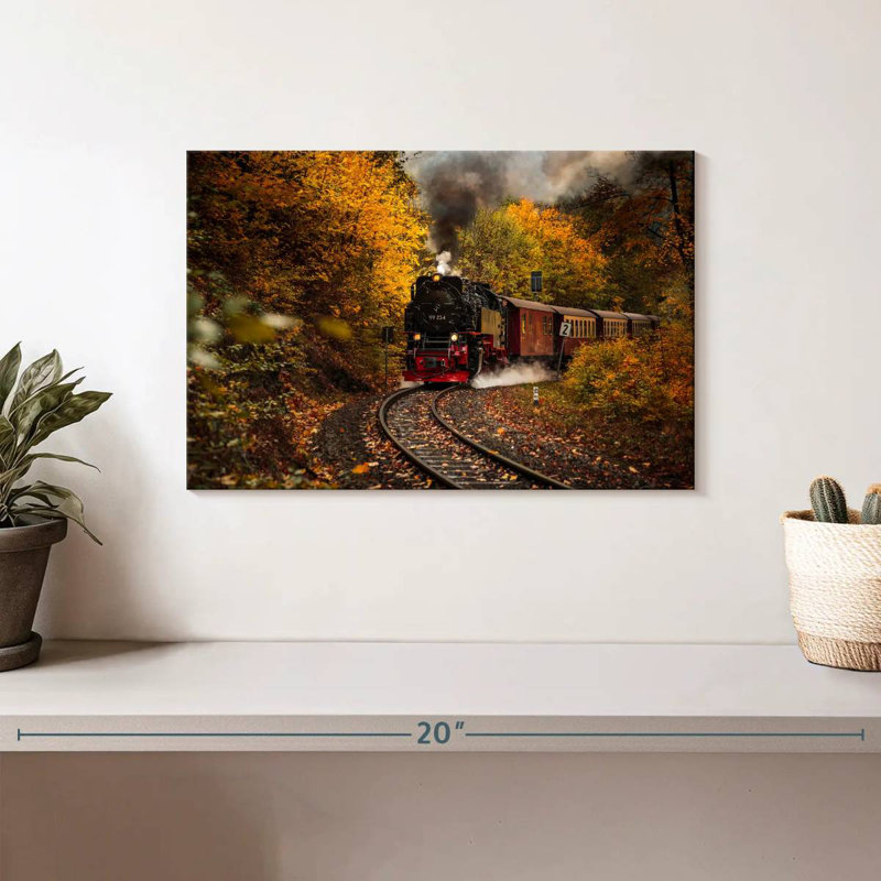 Mehar Wernigerode Steam Train, 8" H x 12" W