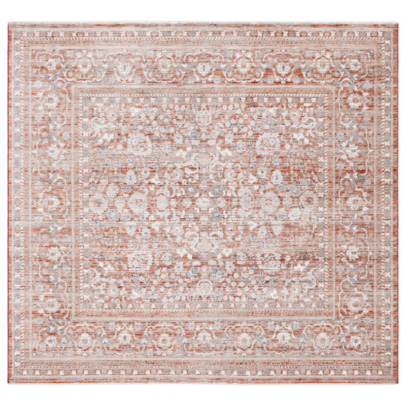 Sorrels Performance Oriental Rug, Square 6'3"