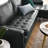 Valour 98" Leather Sectional Sofa-1351889212
