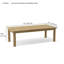 Chelsea Outdoor Teak Dining Table