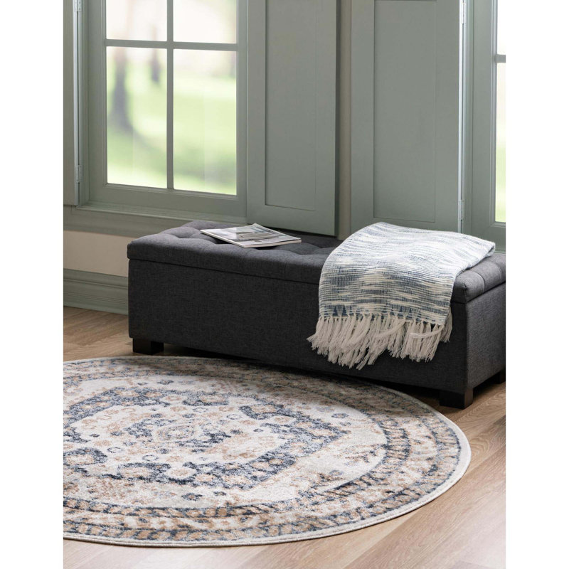 Bracamonte Oriental Indoor Rug, Round 3'