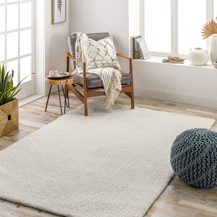 Solid Shag Area Rug