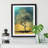 Watercolour Pear Tree Vol.2 - Single Picture Frame Print-1736734248-1736734255