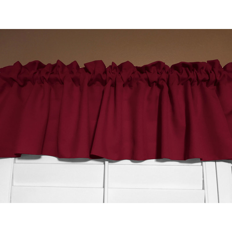 Cantonnière sur mesure l 58 po Pastorella, L 58 po x L 24 po, Canneberge
