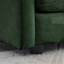 Canapé modulaire modulaire pour le salon, canapé en U convertible 5 places avec 1 repose-pieds, chenille-962137639