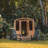Outdoor Rustic Cedar Square Sauna – 6 Person – 6 kW UL Certified Electric Heater