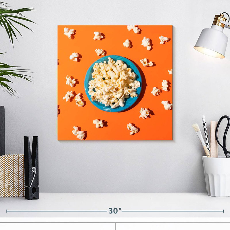 Yarlin Popcorn Plate, 16" H x 16" W